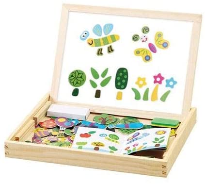 Insect magnetic puzzle board