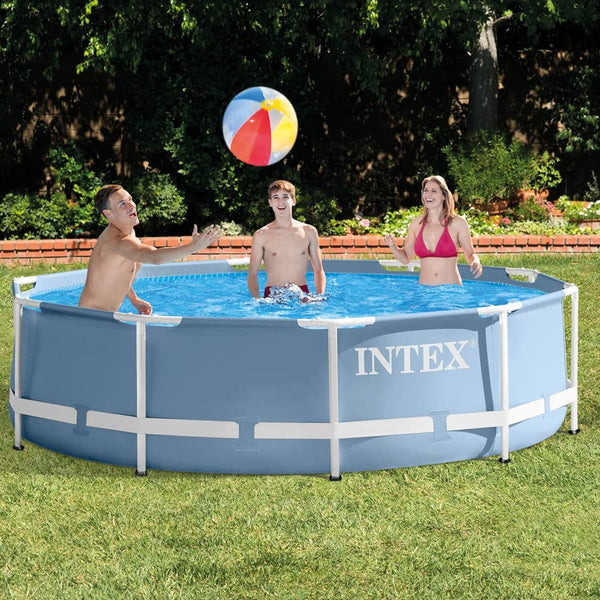 انتكس - حوض سباحة بإطار بريزم مع مضخة (305 × 76)