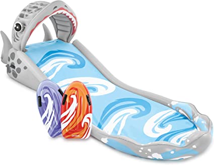 Intex Surf N Slide Inflatable Kids Water Slide Play Center