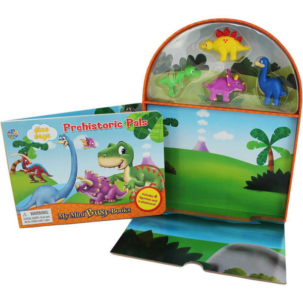 Phidal Dino Days My Mini Busy Books - English