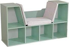 Kidkraft Bookcase with Reading Nook - Mint