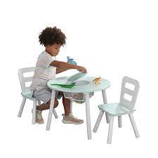 Kidkraft Round Storage Table & 4 Chair Set