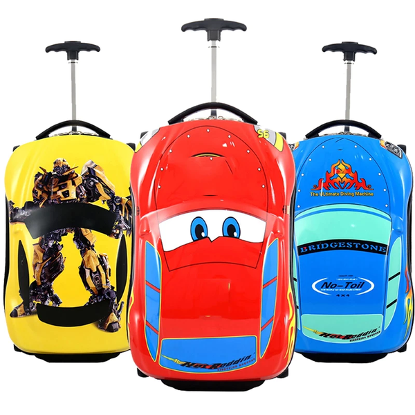 Kids Travel Luggage Suitcase 3 Shapes