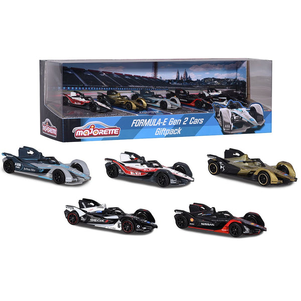 MAJORETTE - Formula-E Gen 2 Cars 5 Pieces Giftpack
