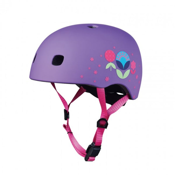 Micro Helmet Floral Purple M (V2)