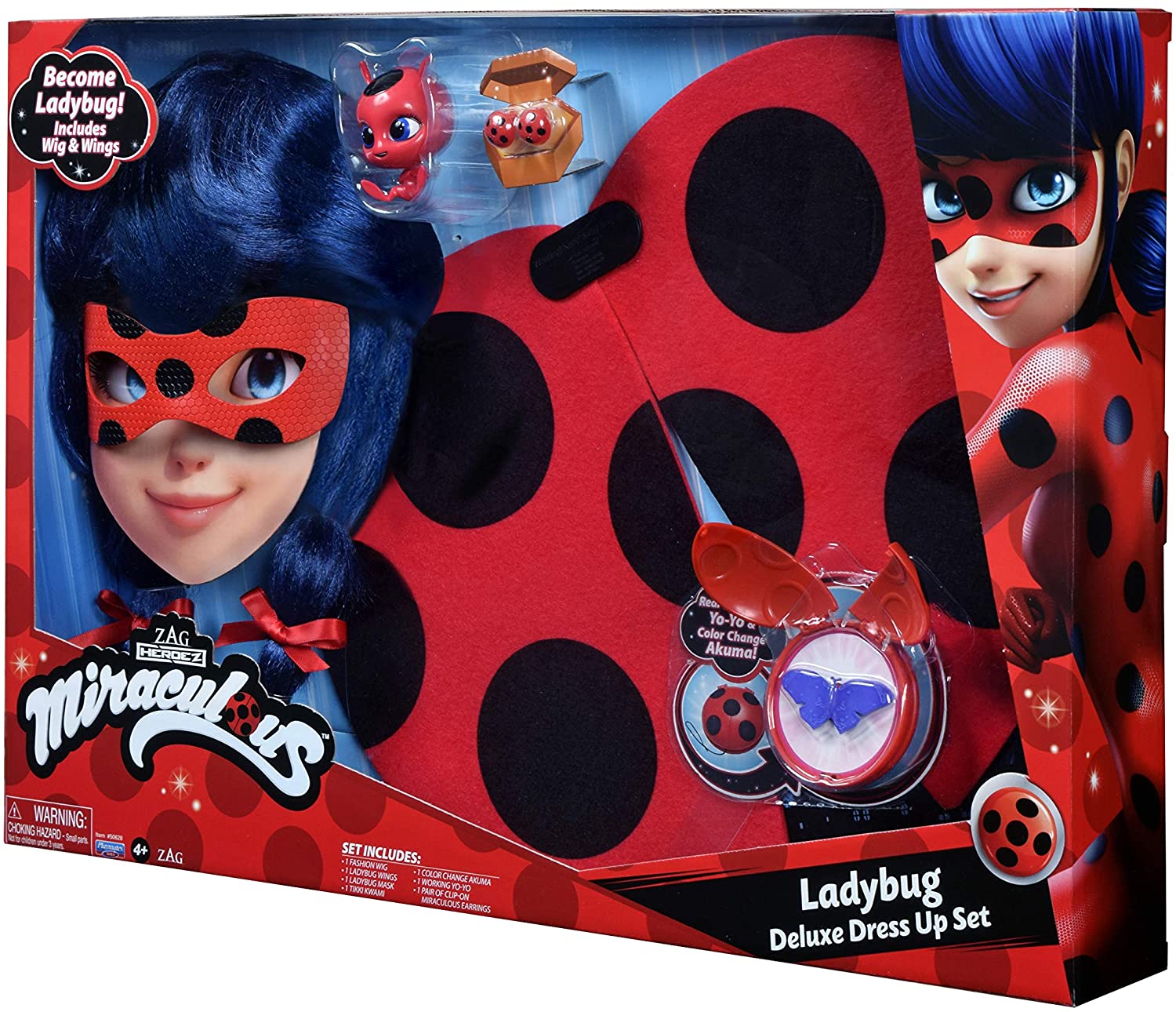 Miraculous - Heroez Role Play Set - Ladybug Dress Up Set – Bait AL Tarfeeh