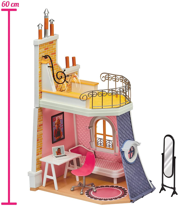 Miraculous -  Marinette Bedroom And Balcony 2-IN-1 Playset