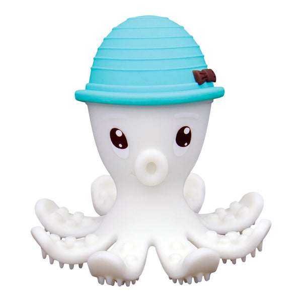 MOMBELLA OCTOPUS TEETHER TOY-BLUE
