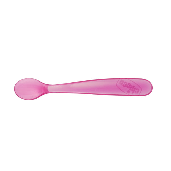 MOMBELLA SILICONE SOFT SPOON-PINK(SINGLE PACK)