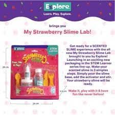 My Strawberry Slime Lab