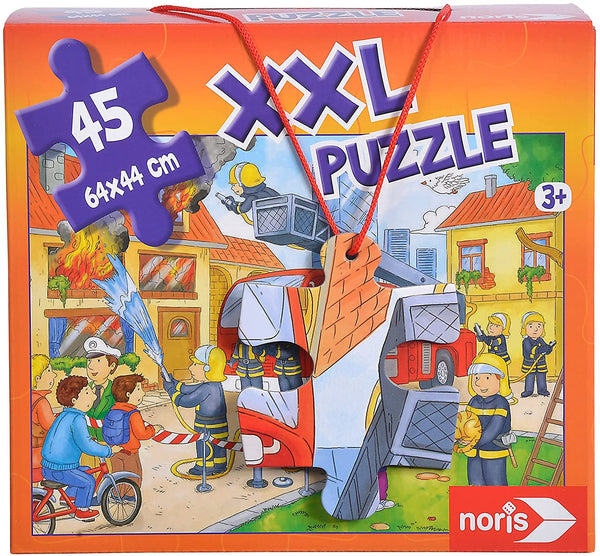 Noris - NORIS - XXL PUZZLE THE FIRE STATION, 45PCS