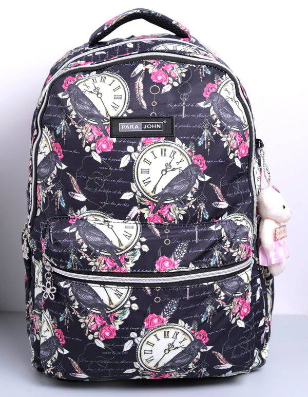 PARA JOHN School Bag, Backpack for School, 19L- Unisex Adults' Backpack/Rucksack - Multi-functional College/School Backpack - College Casual Daypacks Rucksack Travel Bag - Lightweight Casual Rucksack