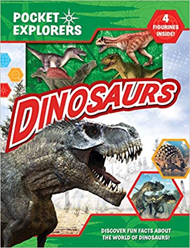 Phidal Dinosaurs Pocket Explorers Book - English