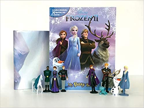 Phidal Disney Frozen Themed My Busy Book - Blue