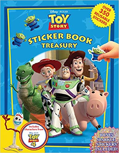 Phidal Disney Pixar's Toy Story Sticker Book Treasuries - Multicolour