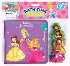 Phidal Disney Princess Bathtime Water Proof Book - English