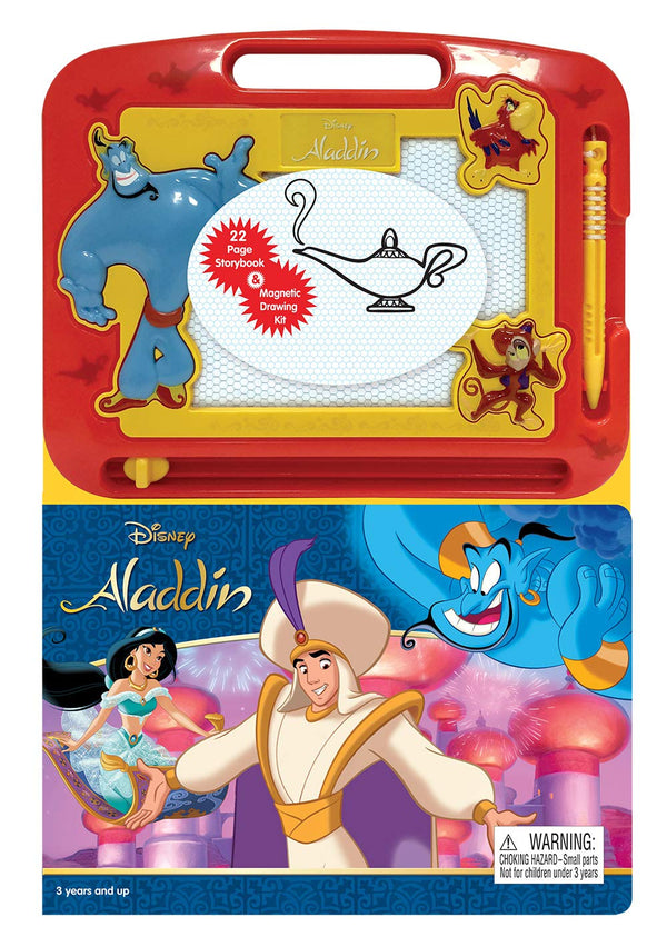 Phidal Disney's Aladdin Activity Book Learning Series - Multicolour