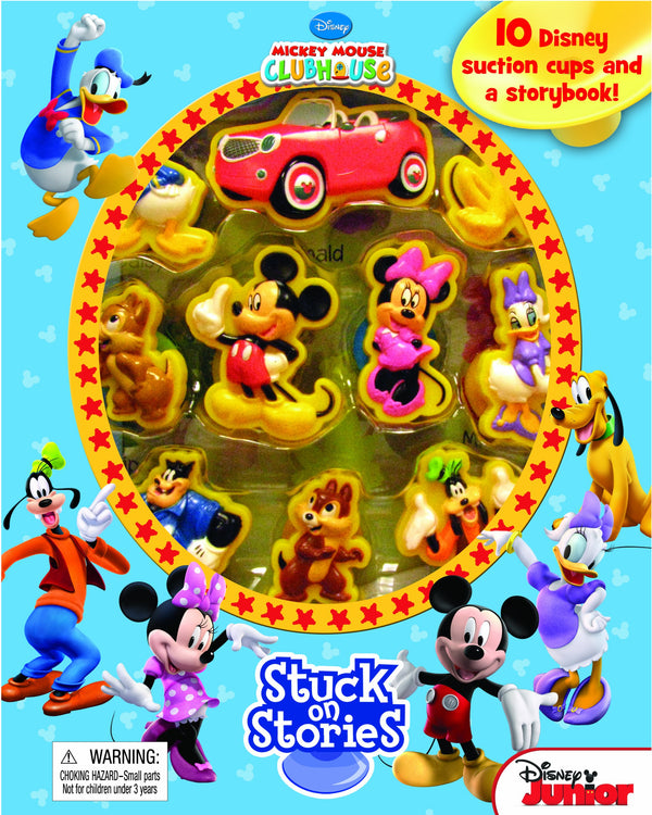 Phidal Disney's Mickey Mouse Clubhouse Activity Book Stuck on Stories - Multicolour