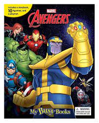 Phidal Marvel Avengers Infinity Stones Deluxe Poster Paint and Color - English