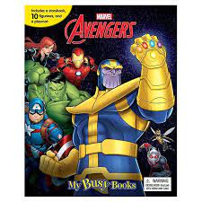 Phidal Marvel Avengers Infinity War Themed My Busy Books - Multicolor