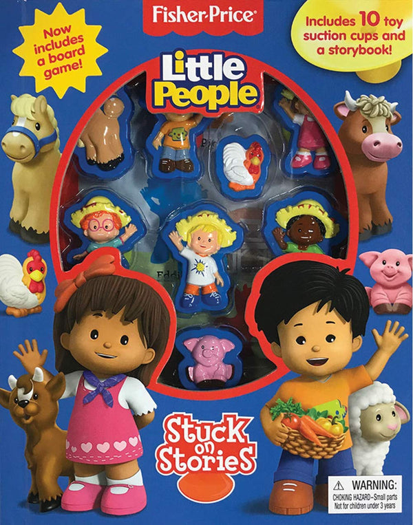 Phidal Mattel's Fisher Price Little People Activity Book Stuck on Stories - Multicolour