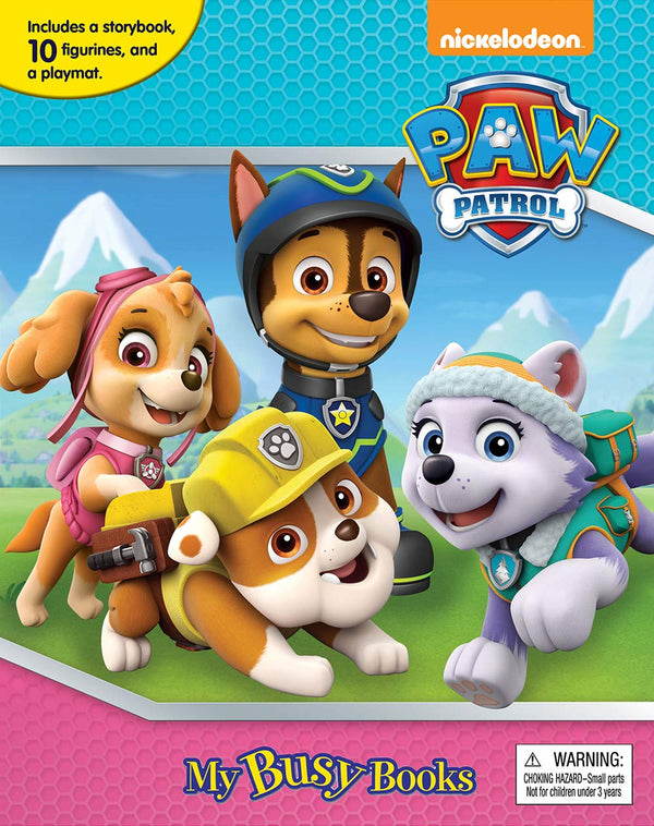 Phidal Spin Master Nickelodeon Paw Patrol Girls Edition My Busy Books - English
