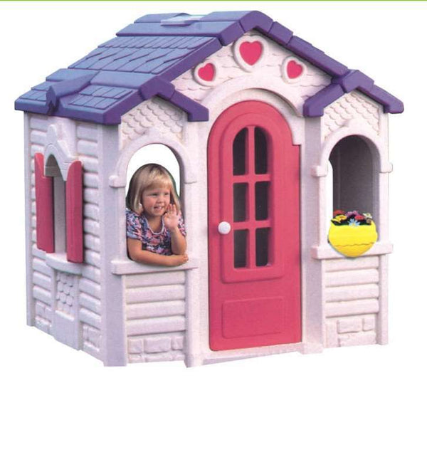 بيت اللعب الوردي للبنات