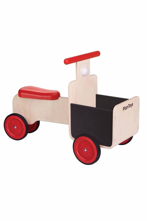 Plan Toys Delivery Bike- Wooden Toy