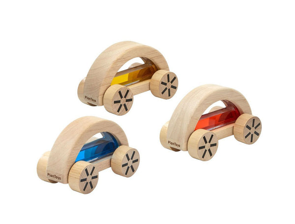 Plantoys Wooden Wautomobile 6 Pieces In 1 Box