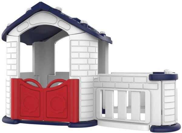 Play House With White Fence