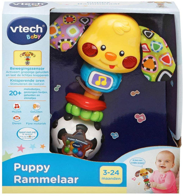 PLAYTIME PUPPY RATTLE