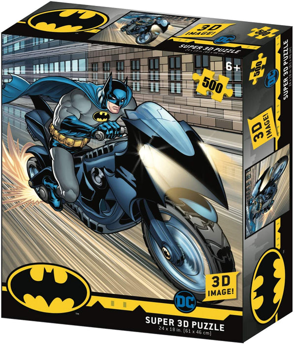 Prime 3D Puzzles - DC Comics - Batcycle 500 pcs Puzzle