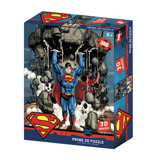 Prime 3D Puzzles - DC Comics - Super Strength 300 pcs Puzzle