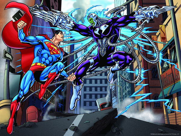 Prime 3D Puzzles - DC Comics - Superman vs Brainiac 500 pcs Puzzle