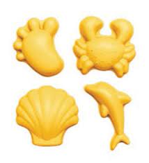 Scrunch Moulds - Pastel Yellow