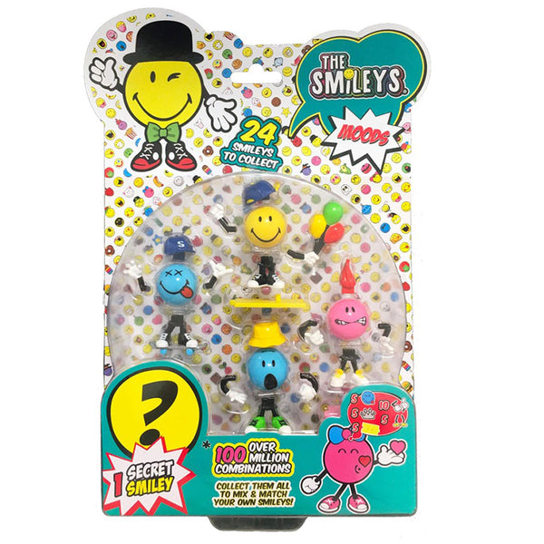Smileys Characters S1 5 Pieces Pack
