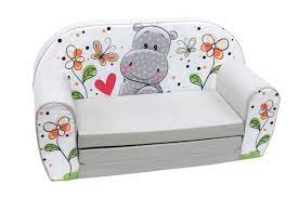Sofa Bed Hippo Color Grey