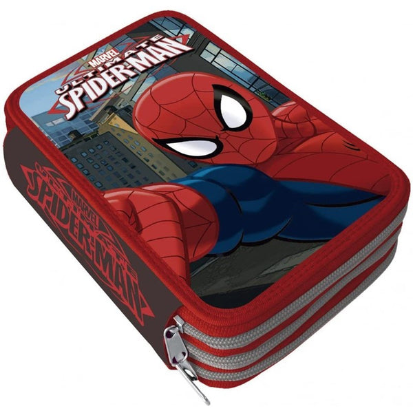 Spider-Man - 3 Zipper Pencil Case