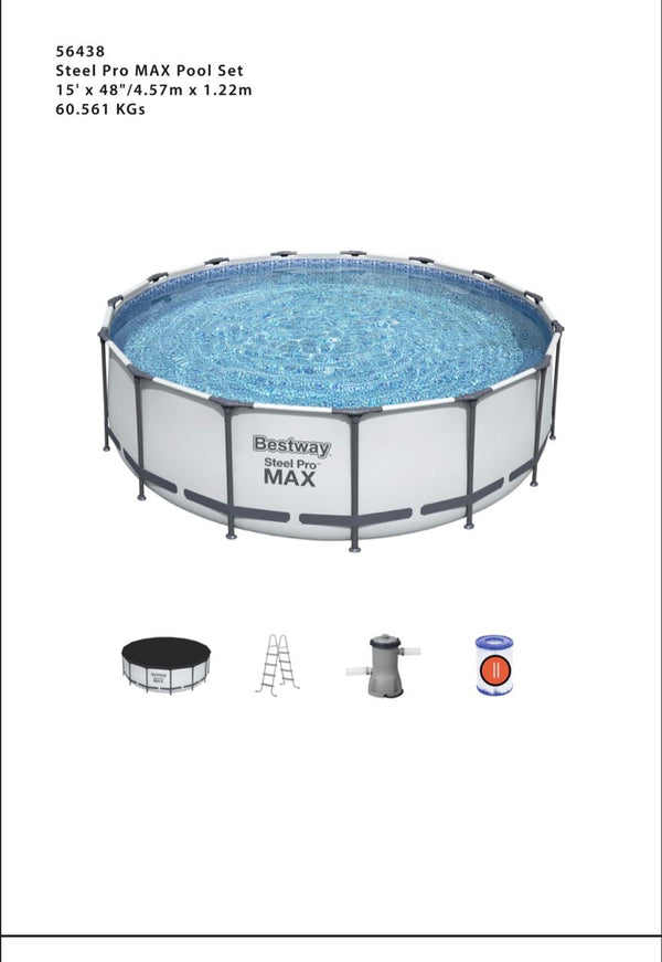 Swimming pool from Bestway Steel Pro Max