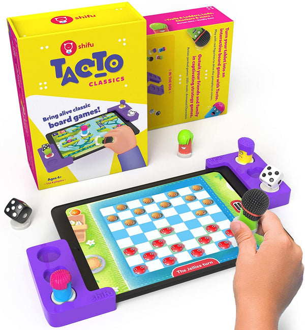 Tacto Classics by PlayShifu - 4in1 Board Games