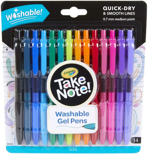 Take Note! Washable Gel Pens 14 ct.