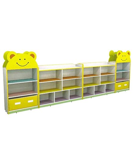 Toys and book shelves cabinet