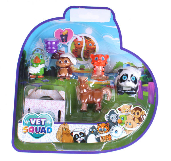 Vet Squad - Animals -Pack of 3 - Baby Tiger & Baby Panda - Suitable for 4 years and above