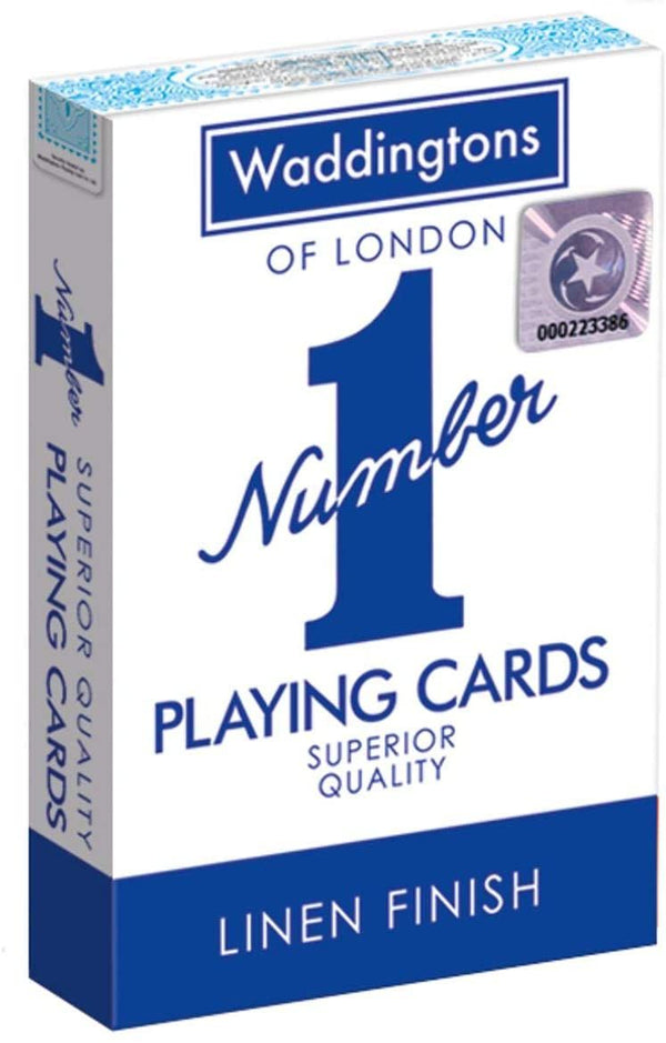 Waddington Number1 Playing Card