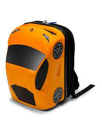 Wellitech Lamborghini Travel Bag Backpack - Orange