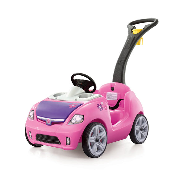 سيارة الدفع للاطفال الصغار باللون II الوردي