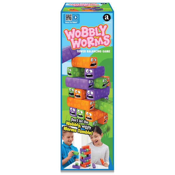 Wobbly Worms - Tower Balancing Game
