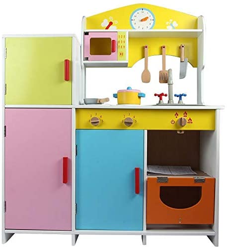 Wooden Refrigerator Kitchen Toy