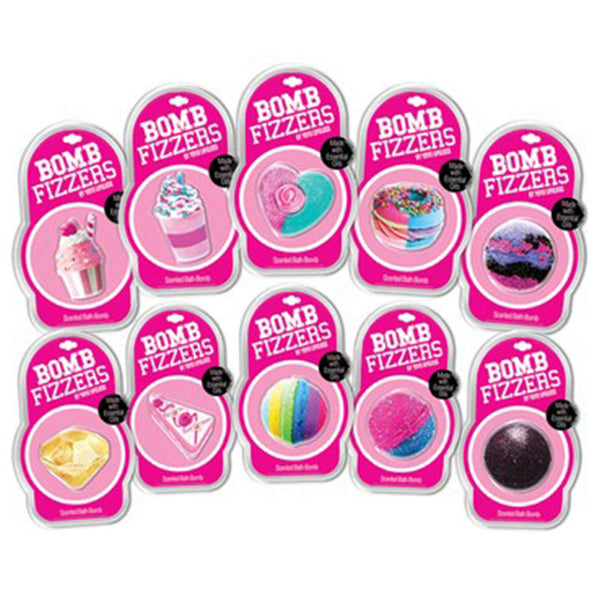 Yoyo Lipgloss Bath Bomb Fizzers Case Pack of 1 - (Assorted Colors and Designs)